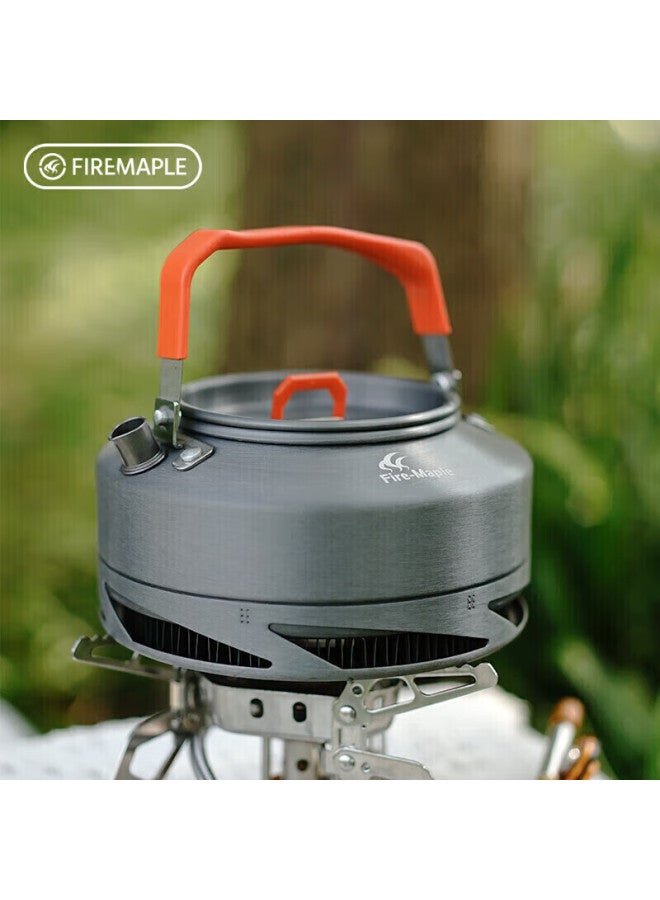 Fire-maple Xt1 Heat-concentrating Pot, Aluminum Tea Pot, Outdoor Camping Picnic Kettle, Coffee Pot, Hot Water Pot, 0.7l, Tea Brewing Pot - Image 2
