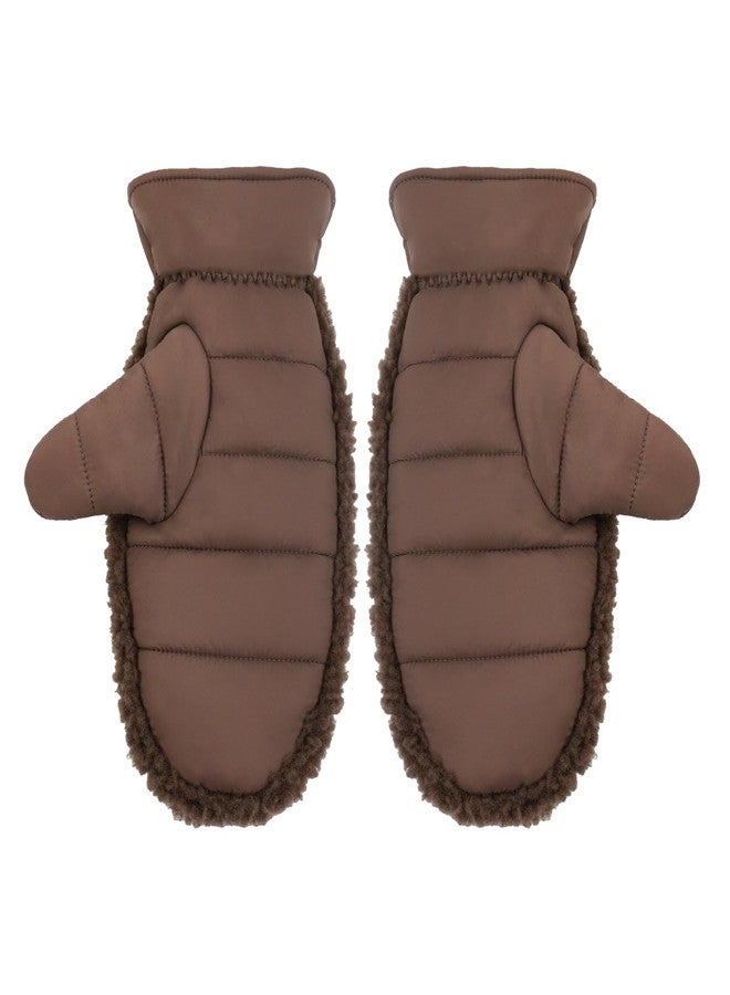 أوغ قفازات UGG النسائية Aw Uggfluff، لون All Spice، مقاس L/XL - Image 2