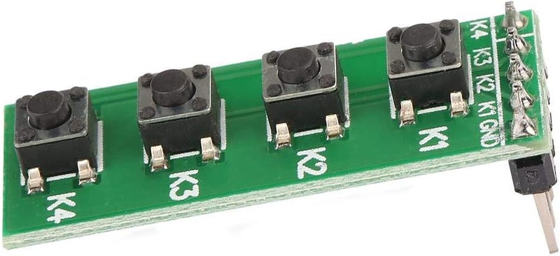 Wal front 4 Key Keyboard Module Universal 4 Key Push Button Switch Module Keyboard Board for DIY Accessory Kit - Image 2