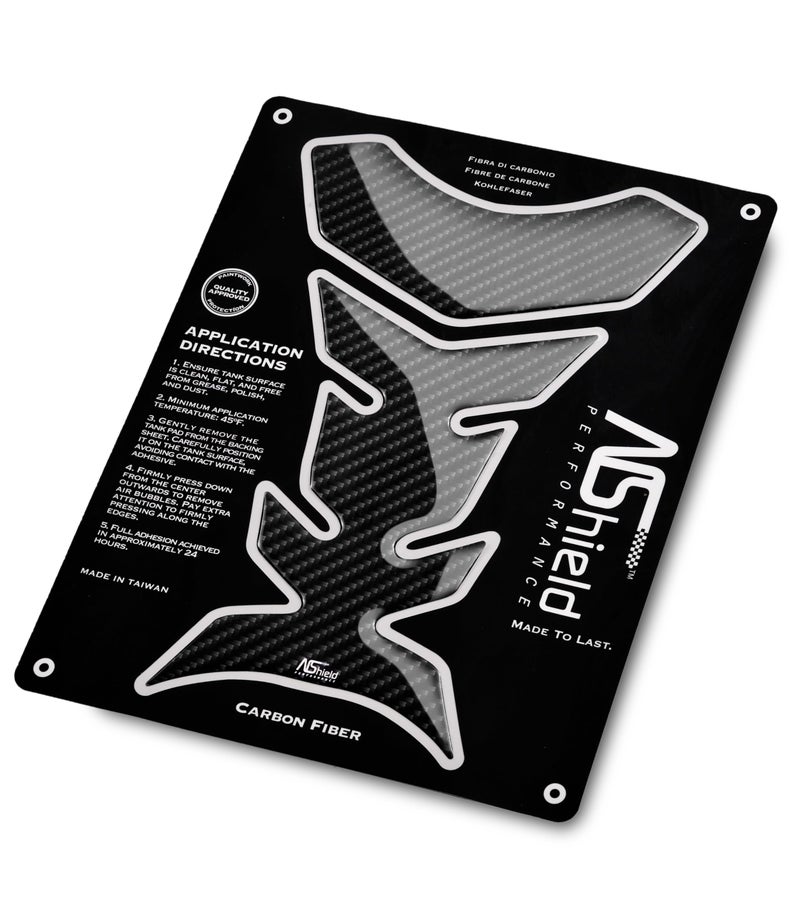 NShield Motorcycle Tank Pad Gas Tank Protector 3D Motorcycle Tank Sticker Protector Decal Gas Oil Fuel Tank Pad Protector for Suzuki Kawasaki Honda Yamaha Ducati BMW Forged Composite Carbon Fiber