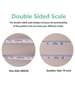 VIUAUAX Mini Retractable Tape Measure(3 Packs) , Flexible, Pocket Size, Dual Sided, 150CM Tailor Measuring Tapes for Body Measurement Weight Loss Cloth Knitting Craft  - Image 2