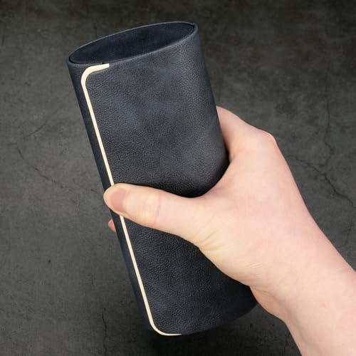 Vemiss Hard Shell Eyeglass Cases, Lightweight Portable Glasses Case for Women Men (Q-grey) - Image 5