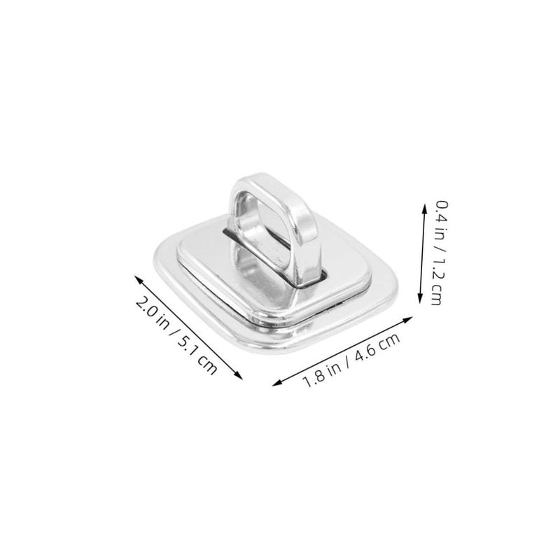 4pcs Computer Lock Security Anchor Base Desk Mount for Laptops Tablets Stable Black - Image 3