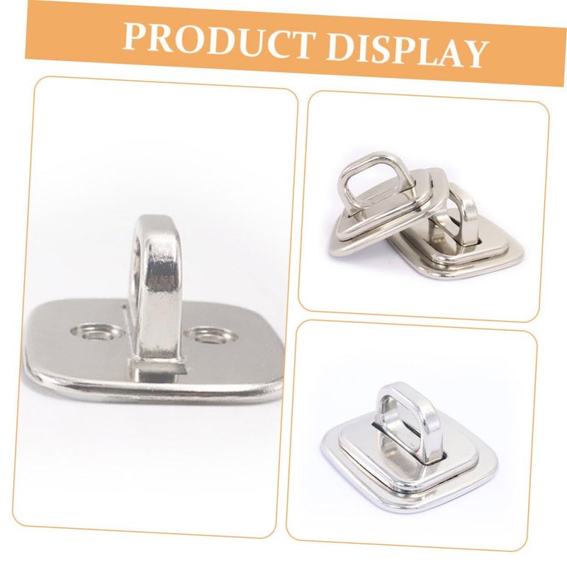 4pcs Computer Lock Security Anchor Base Desk Mount for Laptops Tablets Stable Black - Image 4