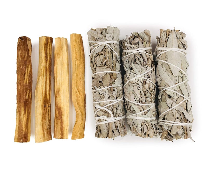 Alternative Imagination California White Sage and Palo Santo Refill Pack. Comes with 3 Sage and 4 Palo Santo - Image 2