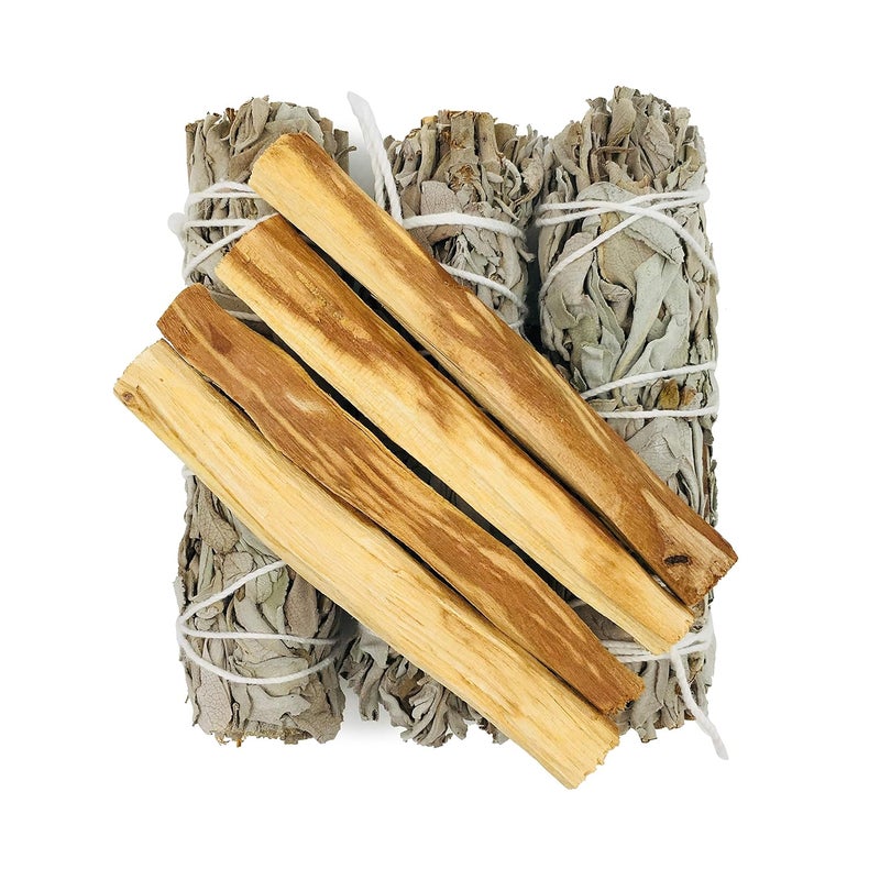 Alternative Imagination California White Sage and Palo Santo Refill Pack. Comes with 3 Sage and 4 Palo Santo - Image 4