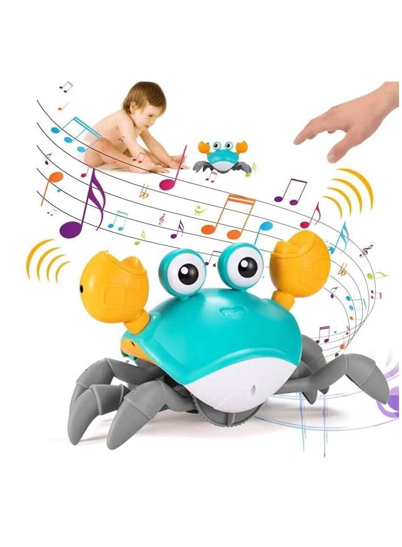 AIYISHI Crawling Crab Baby Toy - Ultra Interactive Tummy Time Delight with Melodious Sounds and Dynamic Movement for Crawling Infants. Ideal Birthday Gifts and Entertaining Gadgets for Toddlers, Fun for Boys and Girls. - Image 2