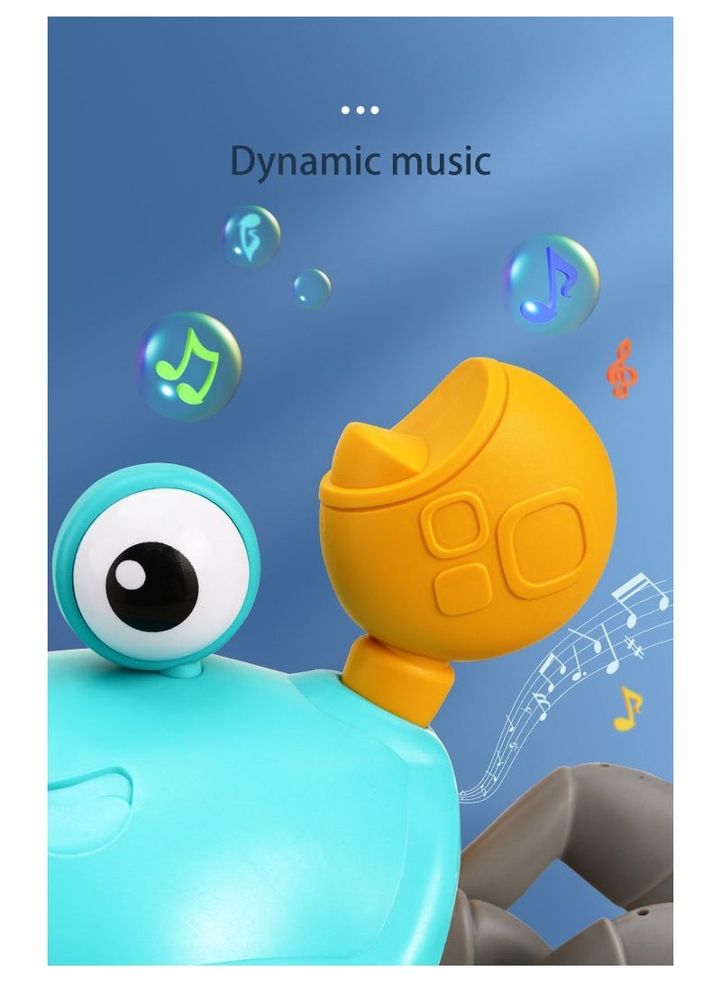 AIYISHI Crawling Crab Baby Toy - Ultra Interactive Tummy Time Delight with Melodious Sounds and Dynamic Movement for Crawling Infants. Ideal Birthday Gifts and Entertaining Gadgets for Toddlers, Fun for Boys and Girls. - Image 4