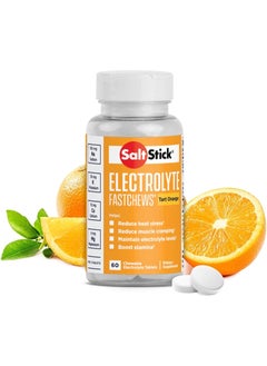 SaltStick Electrolytes Fastchews Orange Flavour 60 Tab  - Image 1