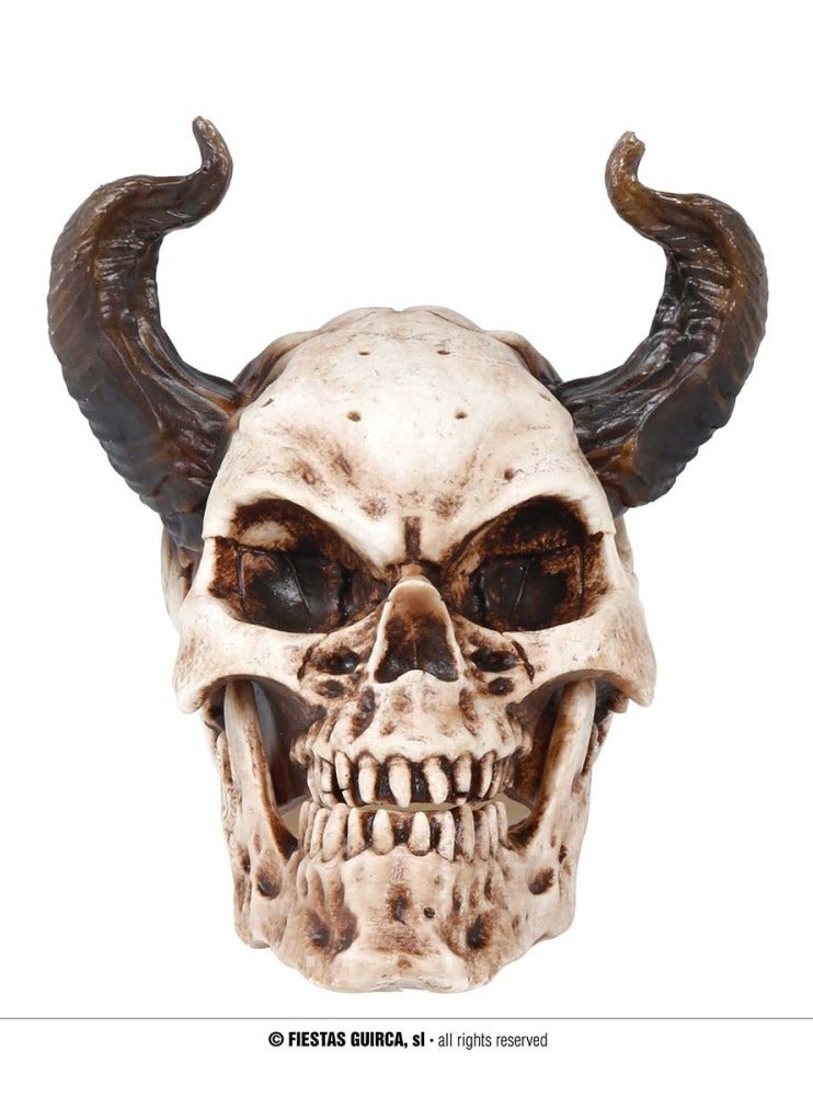 Fiestas Guirca HORNED SKULL 20 CM (24057)