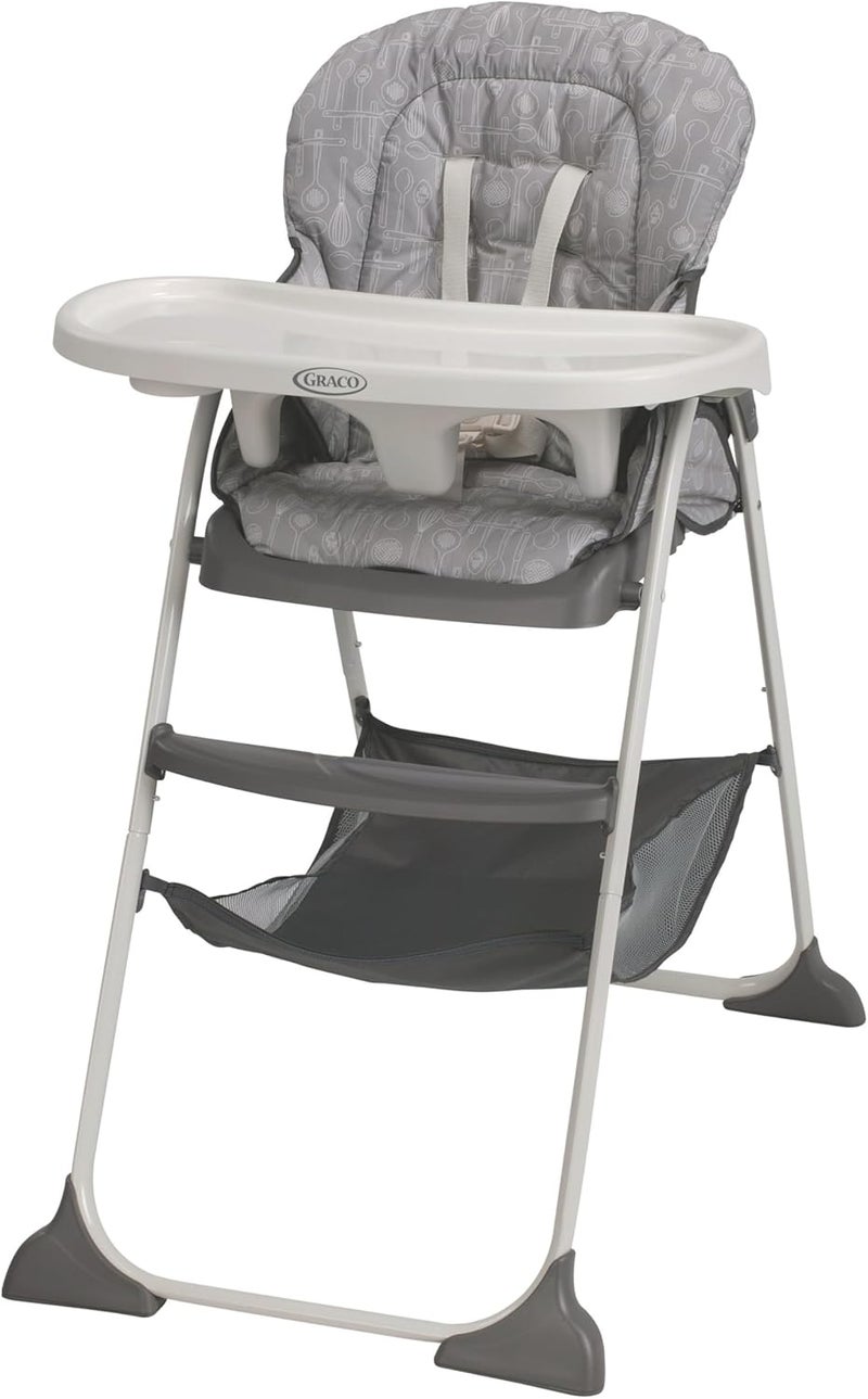 Graco Slim Snacker High Chair in Whisk - Image 1
