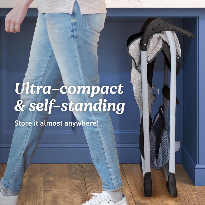 Graco Slim Snacker High Chair in Whisk - Image 5