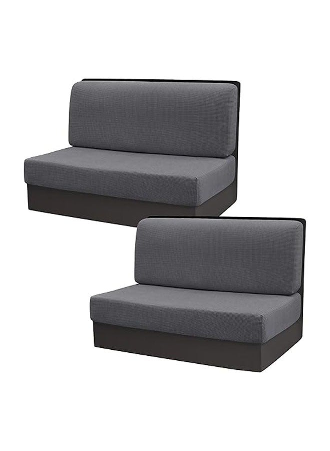 general Cushion covers for motorhome dining rooms, elastic caravan placemat covers, spare sectional seat covers for caravan sofas, including 2 sets - Image 1