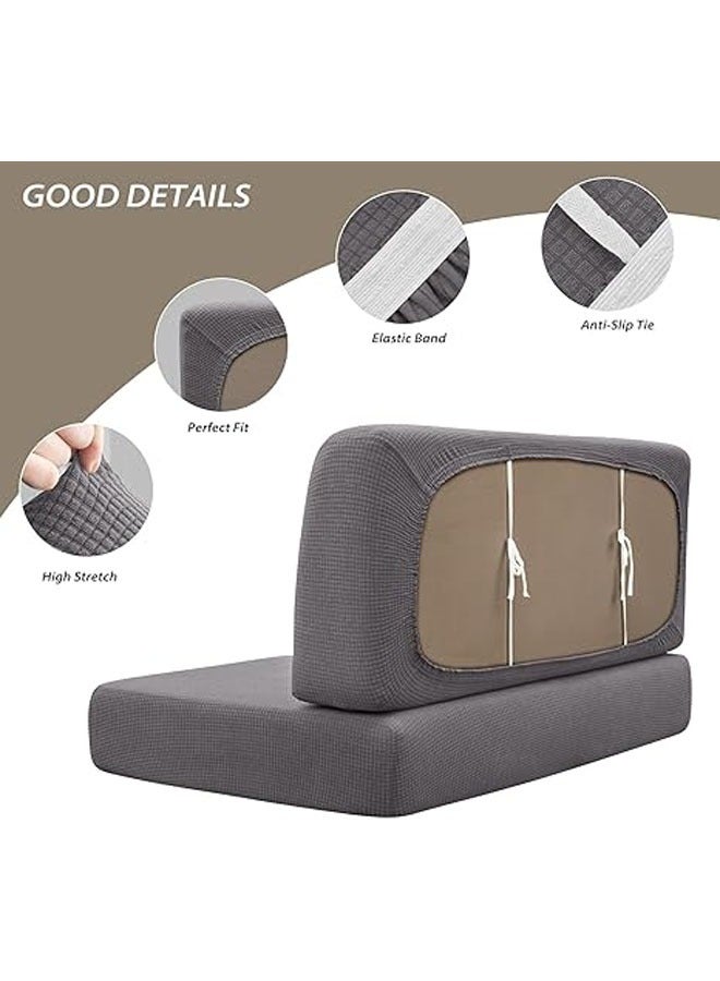 general Cushion covers for motorhome dining rooms, elastic caravan placemat covers, spare sectional seat covers for caravan sofas, including 2 sets - Image 3