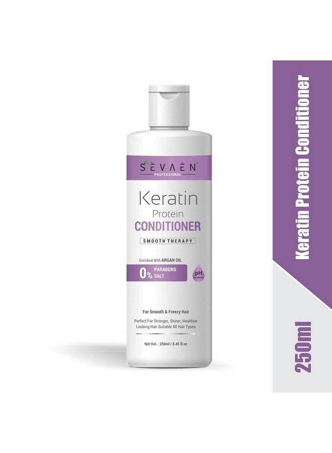 SEVAEN Keratin & Argan Smooth Therapy Conditioner (Pack Of 2) For All - Image 3