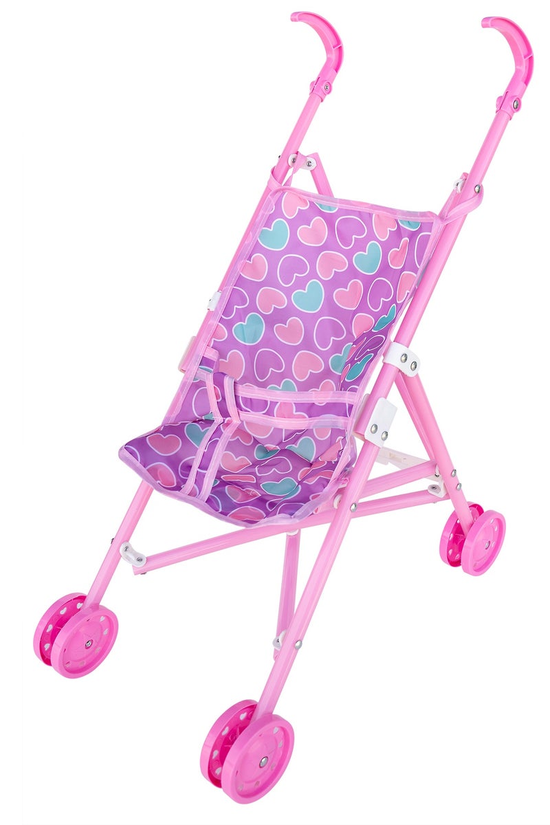 Hayati girl دميتي هياتي أمورة - أول دمية للأطفال مع عربة 14 بوصة، تعمل بالبطارية | دمية تفاعلية | دمية أطفال | دمية رعاية | لعب تمثيلي | لعب خيالي | مثالية للأطفال والرضع - Image 3