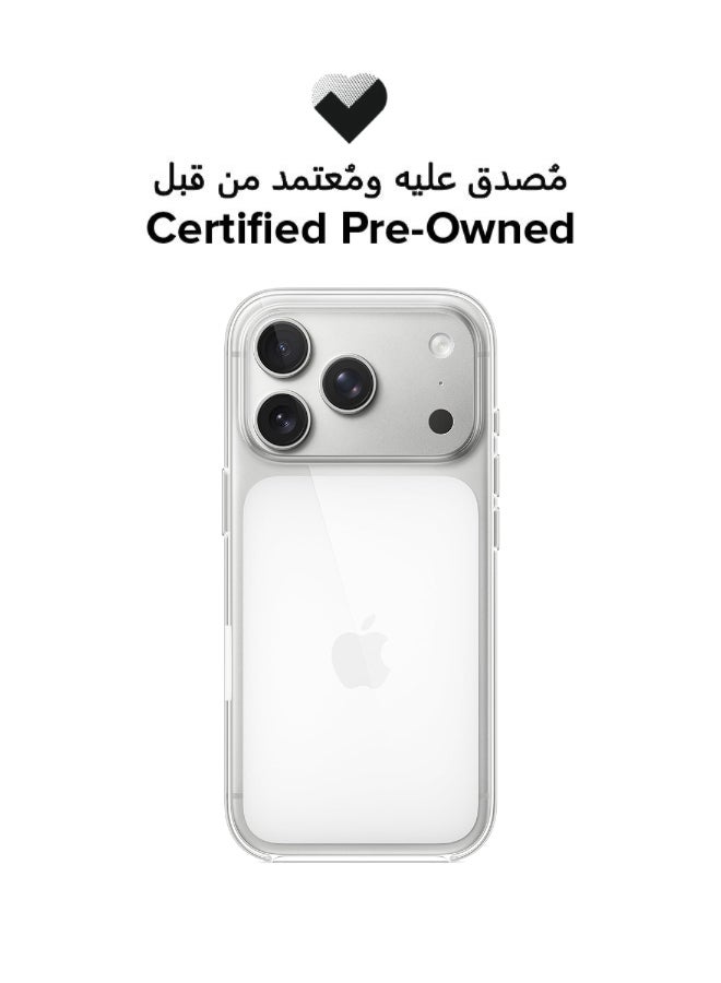 Apple Certified Pre Owned - iPhone 17 Pro Clear Case with MagSafe - Image 1