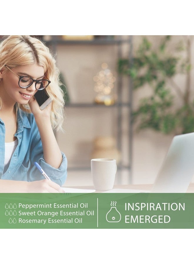 زيت النعناع العطري 100 مل، زجاجة ضخمة سعة 3.38 أونصة سائلة، زيت النعناع العطري، زيوت عطرية نقية للعلاج بالروائح، مرطب، زيوت معطرة للصابون، صناعة الشموع - Image 2