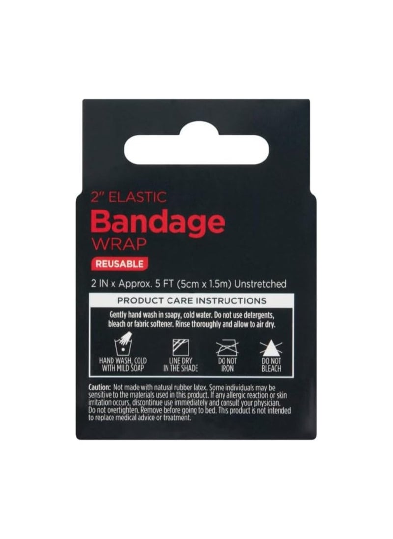 Generic - Equate Reusable 2" Elastic Bandage Wrap, 1 roll - Image 1