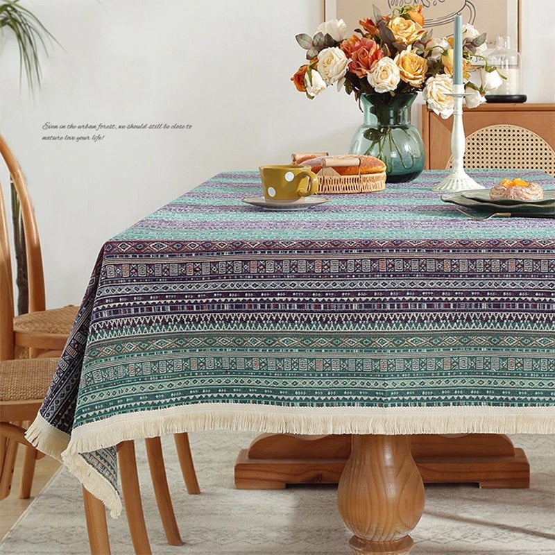 Y&D Linen Tablecloths and Table Runners Set – Premium Quality Table Cover for Weddings, Events, and Party Decorations - Image 1
