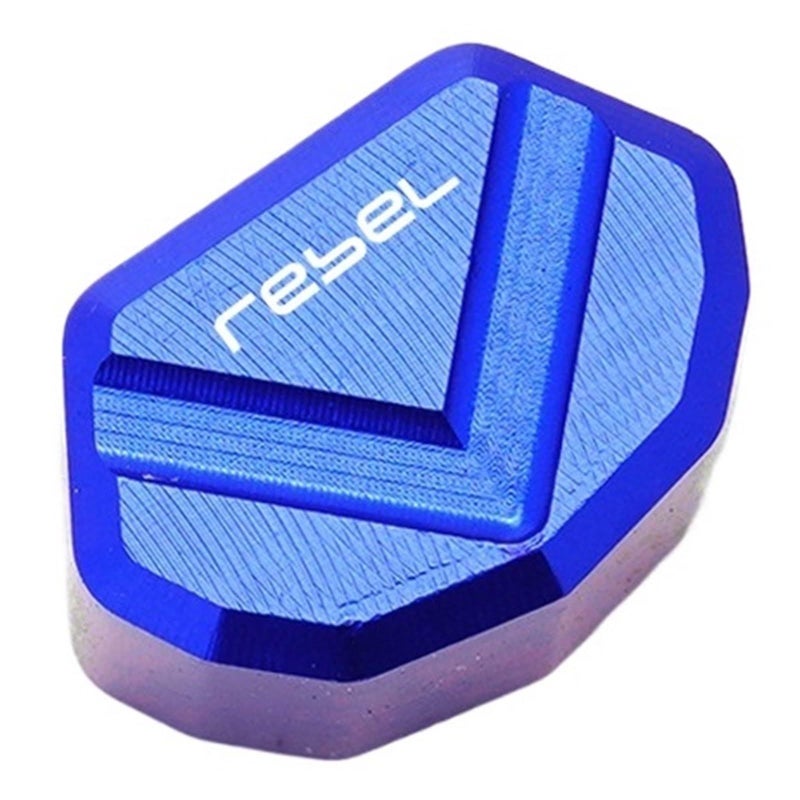 Blue Rebel CNC دراجة نارية إشارة تحويل مفتاح غطاء لـ NX500 NX400 Rebel 1100 500 250 CMX500 CMX1100 CL500 - Image 2