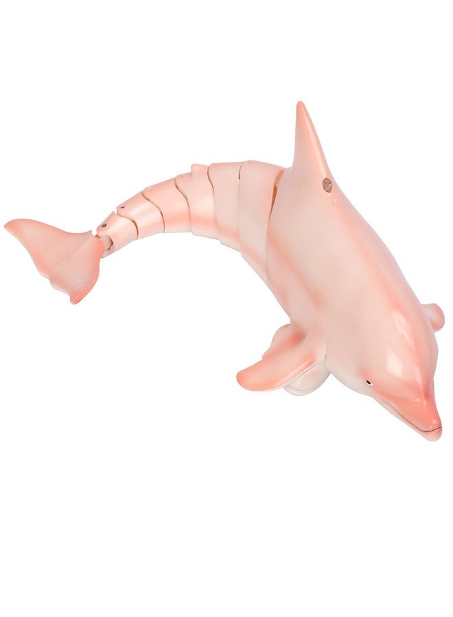 GearRoot Remote Control Dolphin Toys for Kids, 2.4G High Simulation Oceanic RC Dolphins Fish Toys for Swimming Pool Bathroom, 2x600mAh RC Boat Water Toy Great for 6+ Year olds Boys Girls Kids, Pink - Image 1