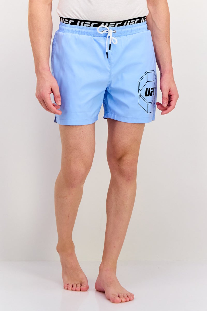 Ufc Men Brand Logo Board Short, Blue  - Image 1