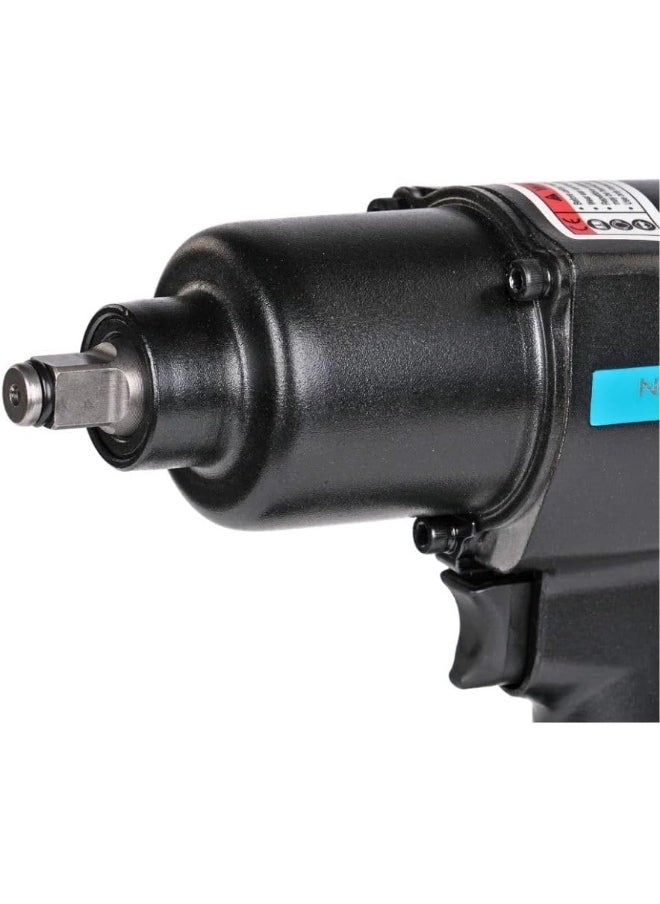 Air Impact Wrench 1/2″ Drive, 680 Nm  Np14068, 1/4" Air Inlet Thread, 7000 Rpm, Adjustable Power, Twin Hammer