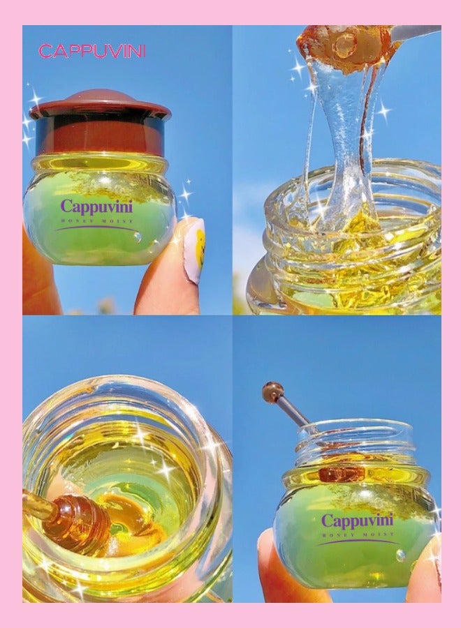 Cappuvini Shiny honey lip gloss lightens lip lines care moisturizing lip mask - Image 4