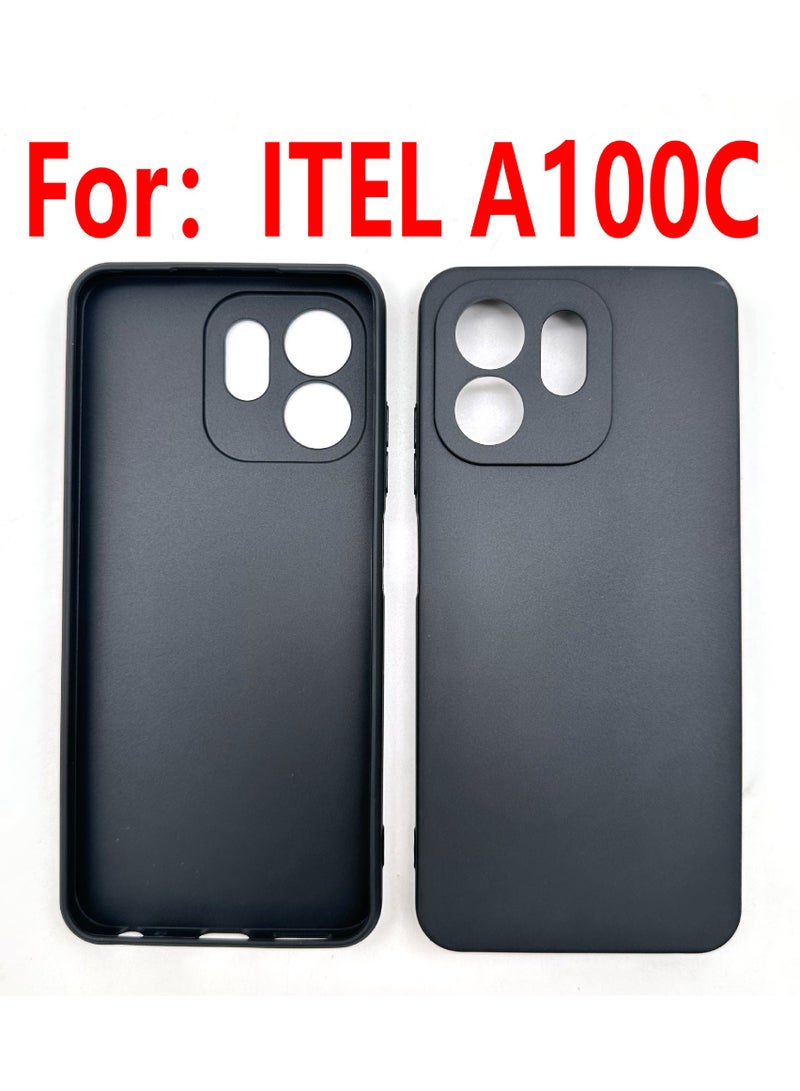Fankalo غطاء هاتف محمول itel A100C من مادة TPU بتصميم فريد ومجمد - Image 1