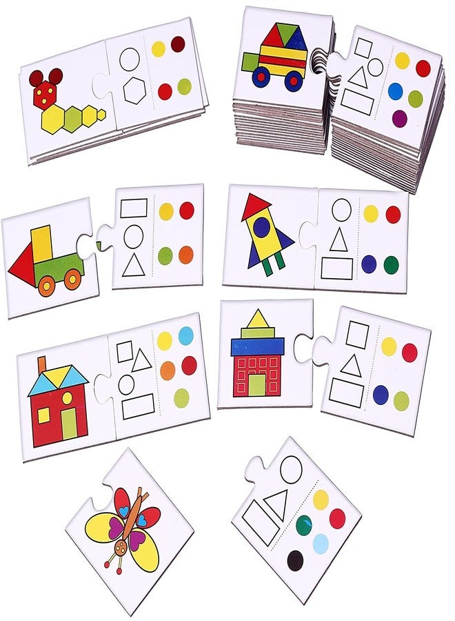 Creative's Shape & Colour Match | Identify and Match Shapes & Colours |Early Learning Games | Learn Basic Geometrical Shapes & Colours | Learning & Educational | Pre-School Games | Ages 4 & up - Image 2