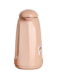 Valk Vacuum Thermose with Push Cover double wall glass (1 Liter) | Wide Mouth with Anti-Leakage Cap Double Walled | Moka  - Image 4