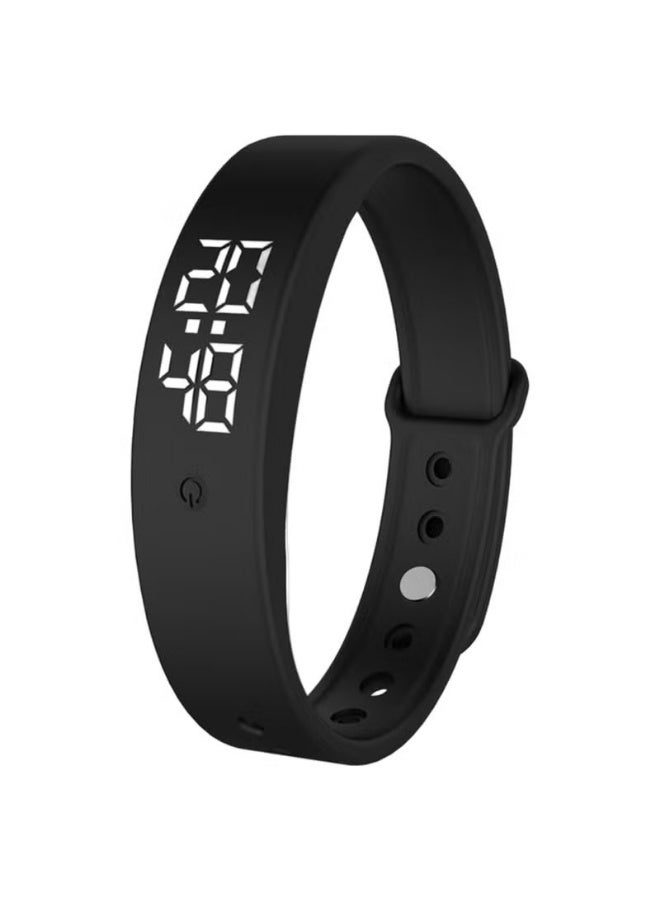 Uliova Silent Vibration Alarm Wristband, Waterproof Digital Watch for Heavy Sleepers, Kids & Students, Black - Image 2