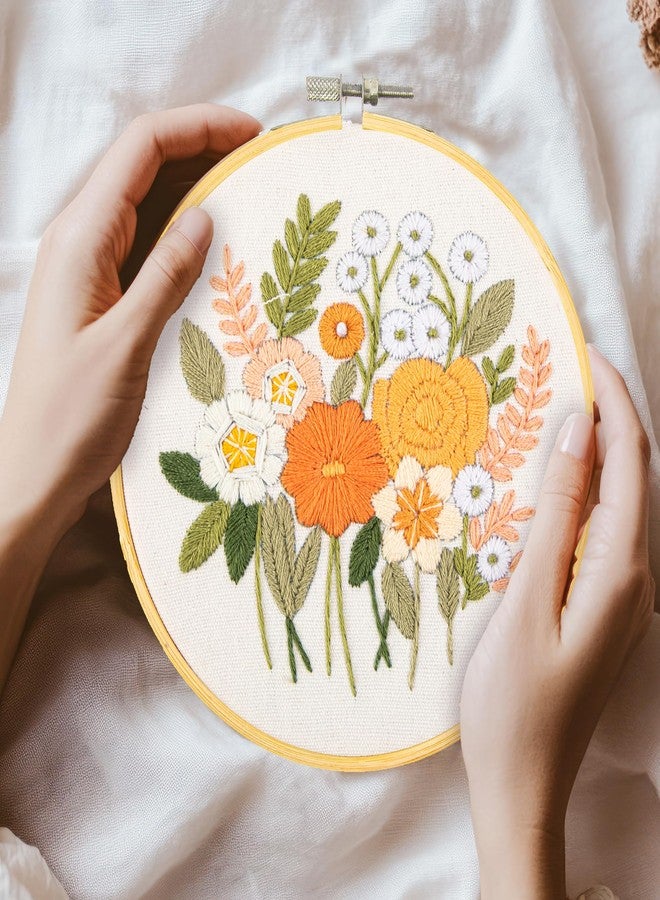 DIAMOND DOTZ Kits - Embroidery Country Garden: A Stunning Embroidery Kit Perfect for Beginners and Adults, Easy-to-Follow Instructions, Vibrant Threads, and Timeless Beauty - Image 3