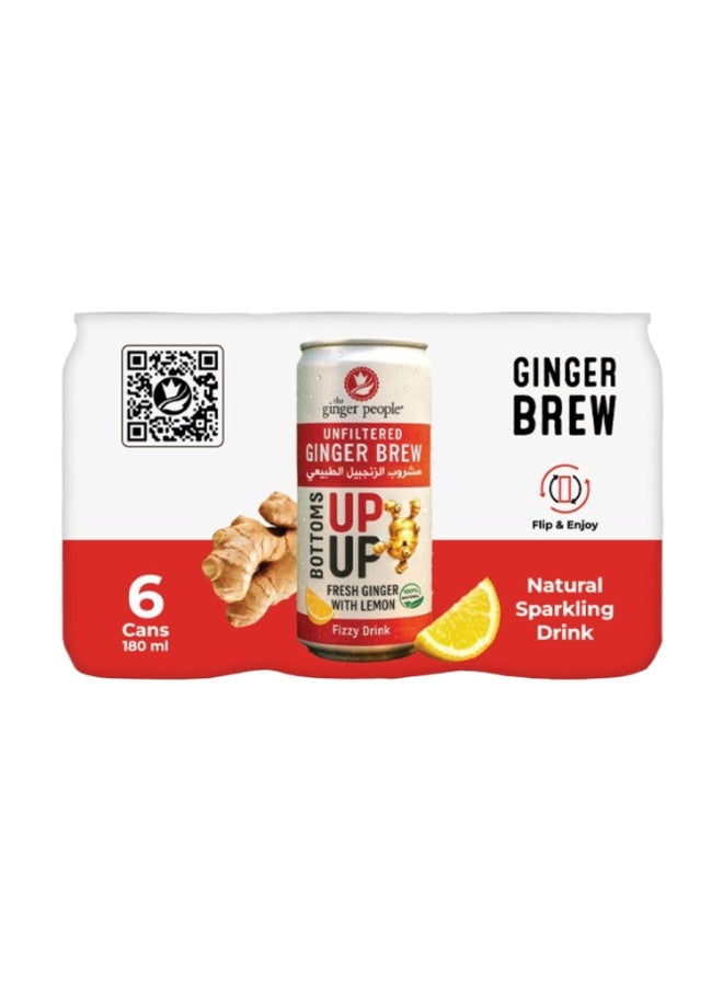 The Ginger People Ginger Drink Ginger Brew 180 Ml Pack Of 24 - Image 2
