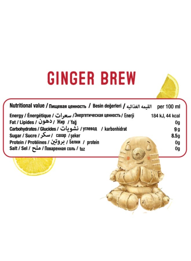 The Ginger People Ginger Drink Ginger Brew 180 Ml Pack Of 24 - Image 4
