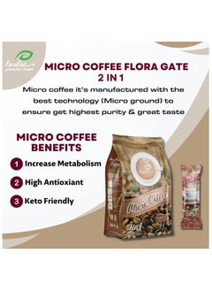 Floragate Micro Coffee 2in1 - 384g (24 Sticks)  - Image 2