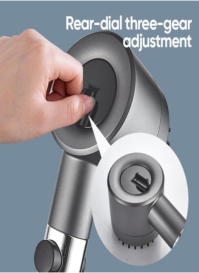 shower hand with filter and turbo with spa