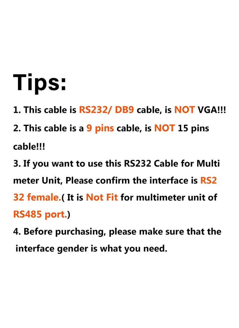 CableCreation - Usb to Rs232 Adapter With Pl2303 Chipset Usb 2.0 Male to Rs232 Female Db9 Serial Converter Cable for Cashier Register Modem Scanner Digital Cameras Cnc 2 Meter - Image 1