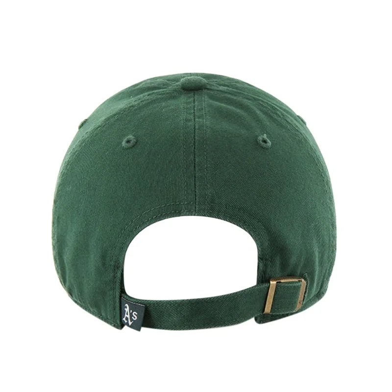 47 47 Brand Oakland Athletics 47 Brand Clean Up Cap In Dark Green