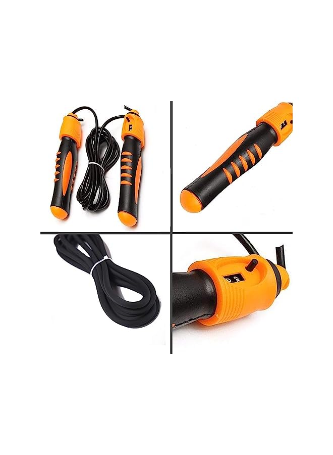 PROMASS Feng Su Skipping Rope With Counter, Orange- Em-9312 - Image 3