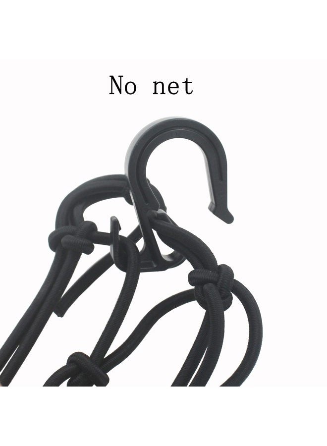 YYST Bungee Cord Hooks, 10 Pack, Black, Nylon, Cargo Net, Truck Net Organizer - Image 4
