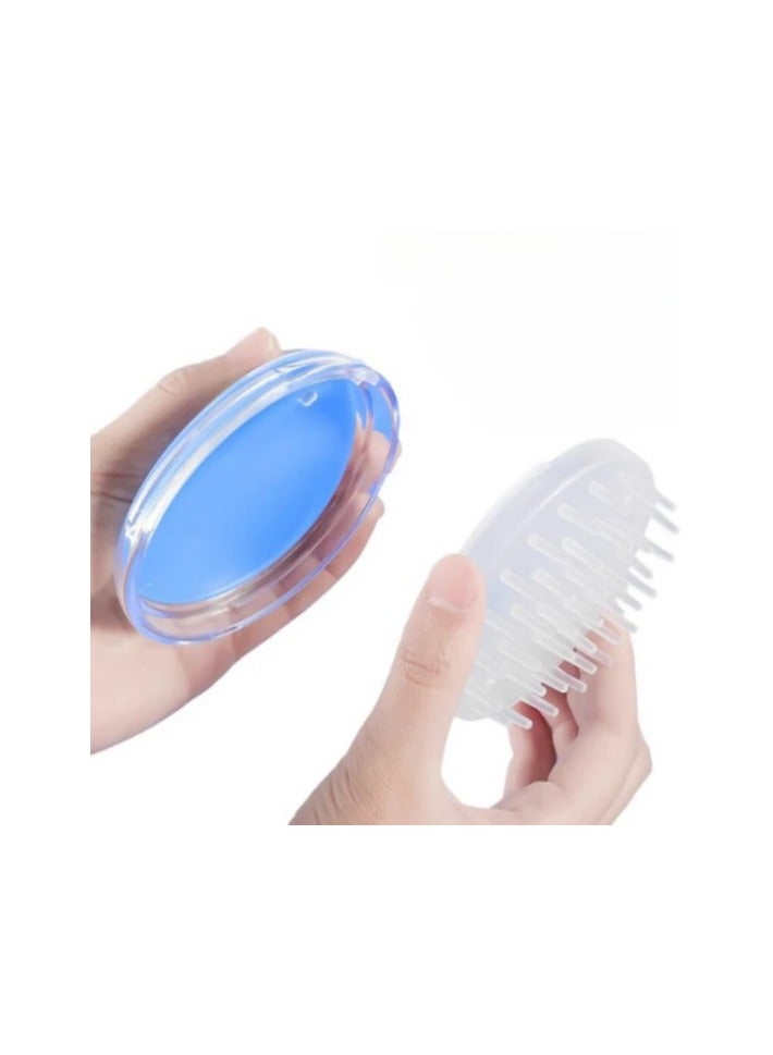Scalp Massager Shampoo Brush with Soft Silicone Bristles Scrub for Wet and Dry Hair Exfoliator Reduces Dandruff Promotes Hair Growth - Manual Shampoo Brush with Soft Silicone Bristles Scalp Massager Vitili Scalp Care Exfoliates and Removes Dandruff - Scalp Massager Shampoo Brush Head Massager with Soft Silicone Bristles Scrub for Wet and Dry Hair Reduces Dandruff Massages and Promotes Hair Growth - Scalp Massager Brush for Shower - Scalp Exfoliating Brush Anti Dandruff for Wet and Dry Hair - Silicone Hair Cleansing and Scalp Massager Brush (Multiple Colors)