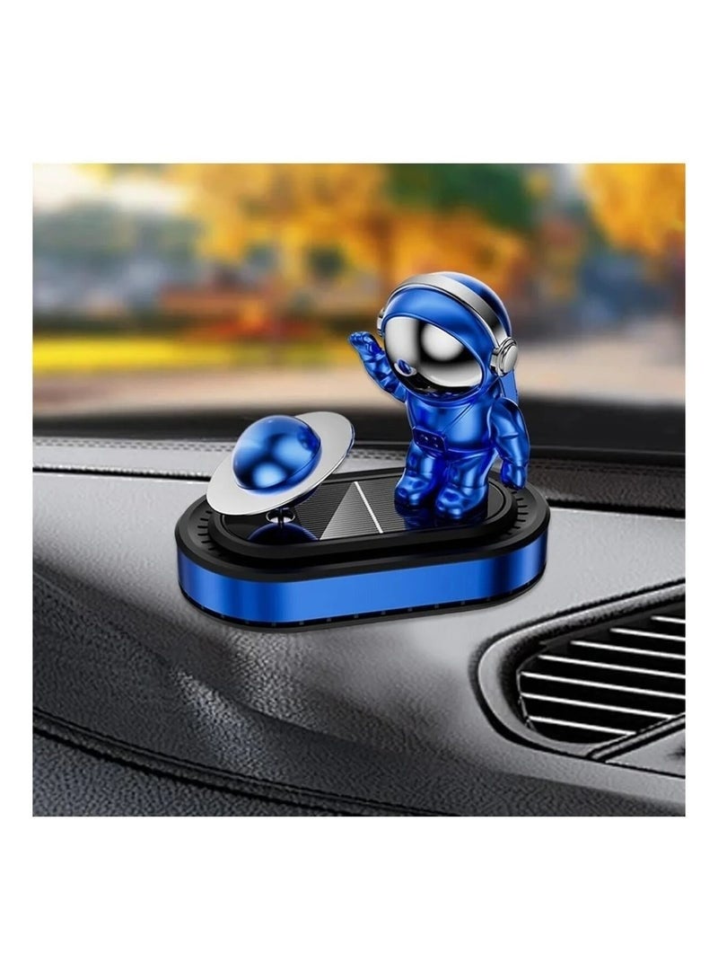 VersaMarts Solar Car Air Freshener – Astronaut Dashboard Aromatherapy Diffuser, Rotatable Car Scent, Eco-Friendly Solar Powered - Image 2