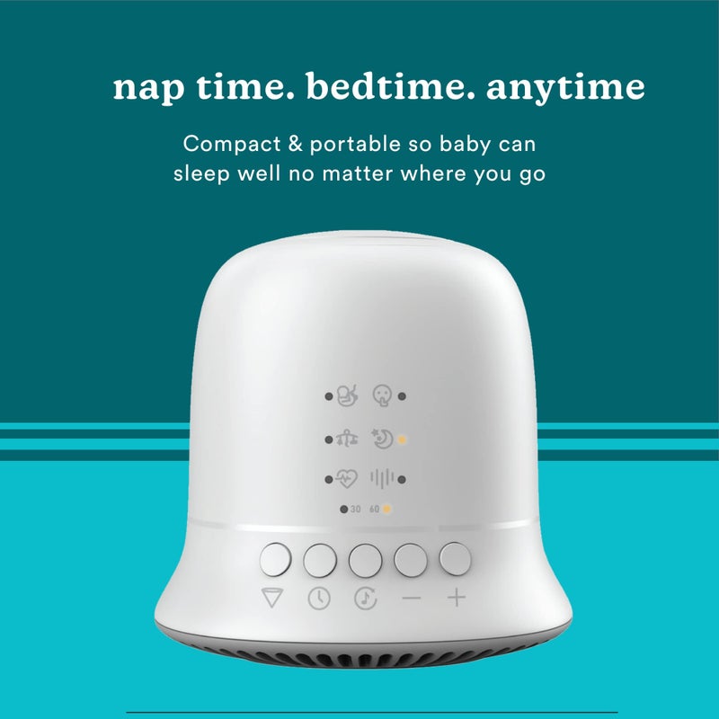 Homedics Sound Machine and Projector with 6 Soothing Sleep Sounds for Your Baby and Kids and Tilt Projector with 9 Images to Help Your Kids Fall Asleep - Image 4