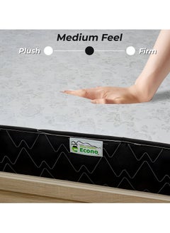 ECONO Orthopedic Medical Mattress For Spine Support Breathable Bed Mattress For Pressure Relief Durable And Hypoallergenic Extra Firm 2-year Warranty 120×200×15cm  - Image 4