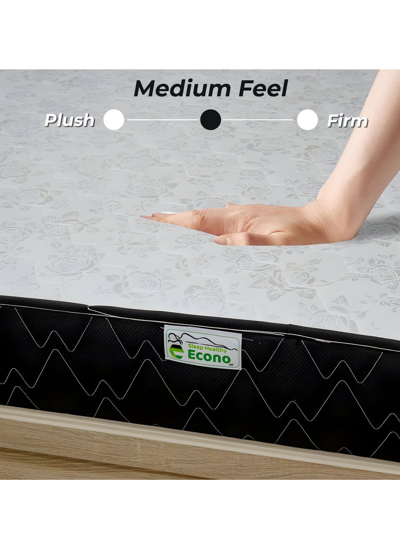 ECONO Orthopedic Medical Mattress – Extra Firm Spine Support | Breathable & Hypoallergenic | Pressure Relief | 120x200x15cm | 2-Year Warranty  - Image 4