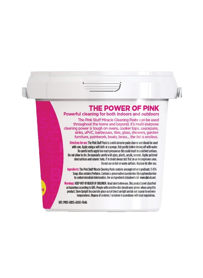 Stardrops Pink Stuff Miracle Cleaning Paste, Perfect for Cleaning Dirt, Grease&Grimes, Stains, Easy to use, 99% Natural Ingredients, 850g Paste - Image 2