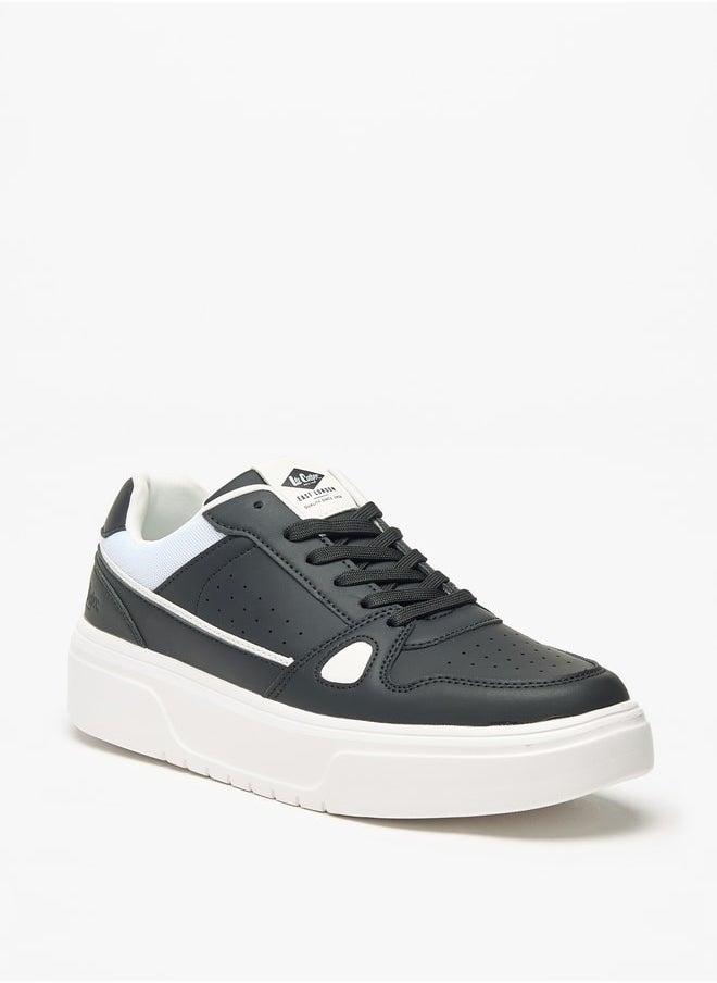 Lee Cooper حذاء رياضي رجالي متعدد الألوان مع رباط للإغلاق  - Image 3
