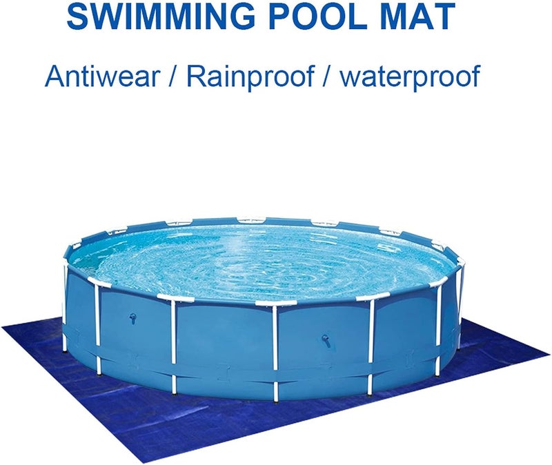 cheekyglo Solar Round Pool Cover for inground pools Easy Set Pool Cover Above Ground Pool Heater Round Solar Cover for Swimming Pool Keeps Out Leaves Debris Dirt Insects Quick Set (A/112''x72.8'') - Image 4
